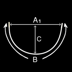 Каркасы для бюстгальтера Arta-F, балконет, тип 15