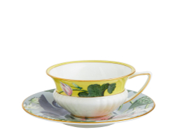 Wedgwood Чайная чашка Wonderlust 180 мл с блюдцем Waterlily 1057268