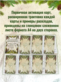 Карты метафорические "Дивный сказ леса" в зеленой шкатулке