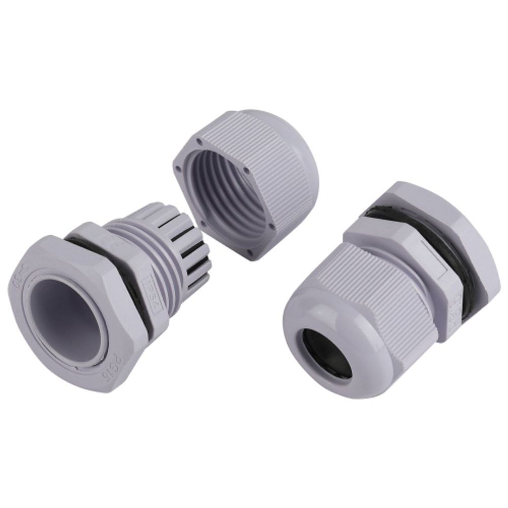 Кабельный ввод сальник ЭРА NO-224-233 PG 16 (d отв.23 мм / d провод.10-14 мм) IP54 (упаковка 15 штук) | Кабельные вводы (сальники)