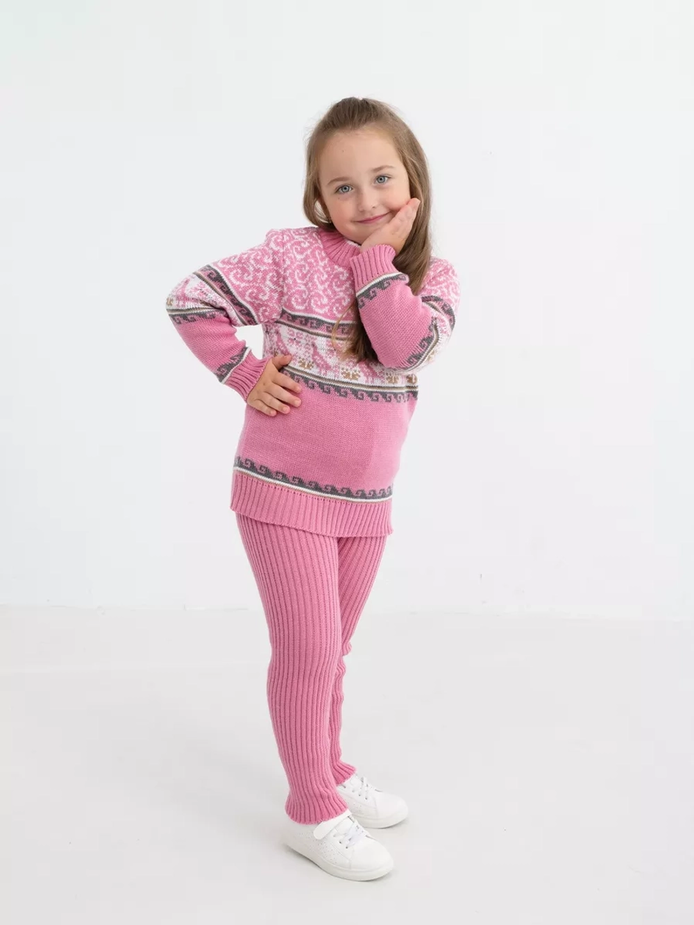 Джемпер вязаный