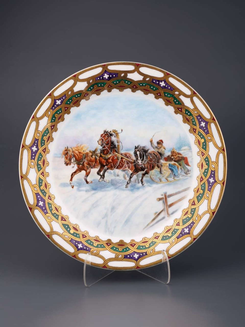 Сервиз чайный «Русская тройка»