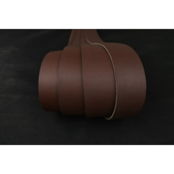 Ременная заготовка Коричневая с лицевой отделкой + Плита Пылевидная