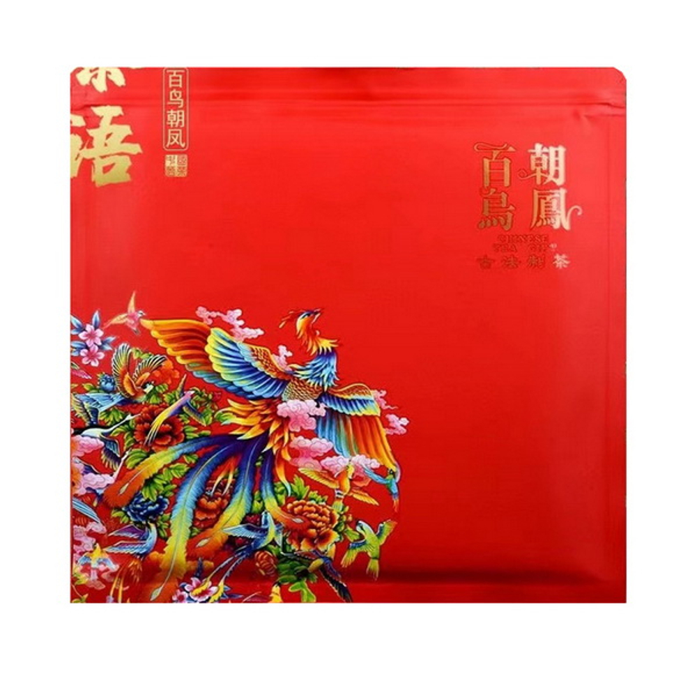 150006 Пакет дой-пак "Феникс для блина 357гр" в240_ш250, красный бумажный