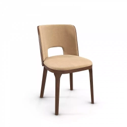 Стул "Lucca-F" с мягкой вставкой в деревянной спинке