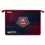 Папка для тетрадей ПИФАГОР А4, 1 отделение, картон/пластик, на молнии, "Champion", 270856