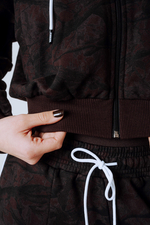 Кофта Relaxed Zip Hoodie POWER 895 DARK BROWN CAMO