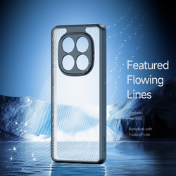 Защитный прозрачный чехол от Dux Ducis для смартфона Xiaomi Redmi Note 14 Pro 5G и Poco X7, серия Aimo Series Case