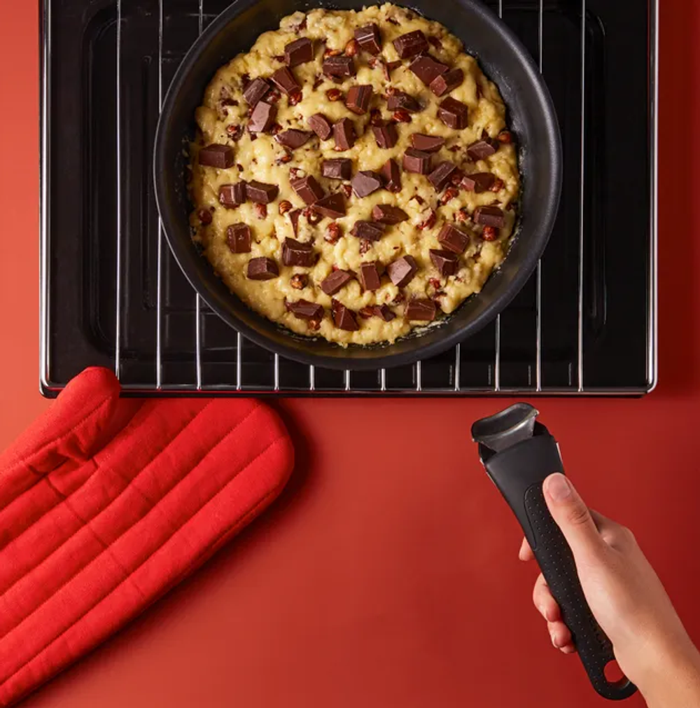 Набор посуды со съемной ручкой Tefal Ingenio Daily Chef Black 3 предмета 24/28 см L7629553