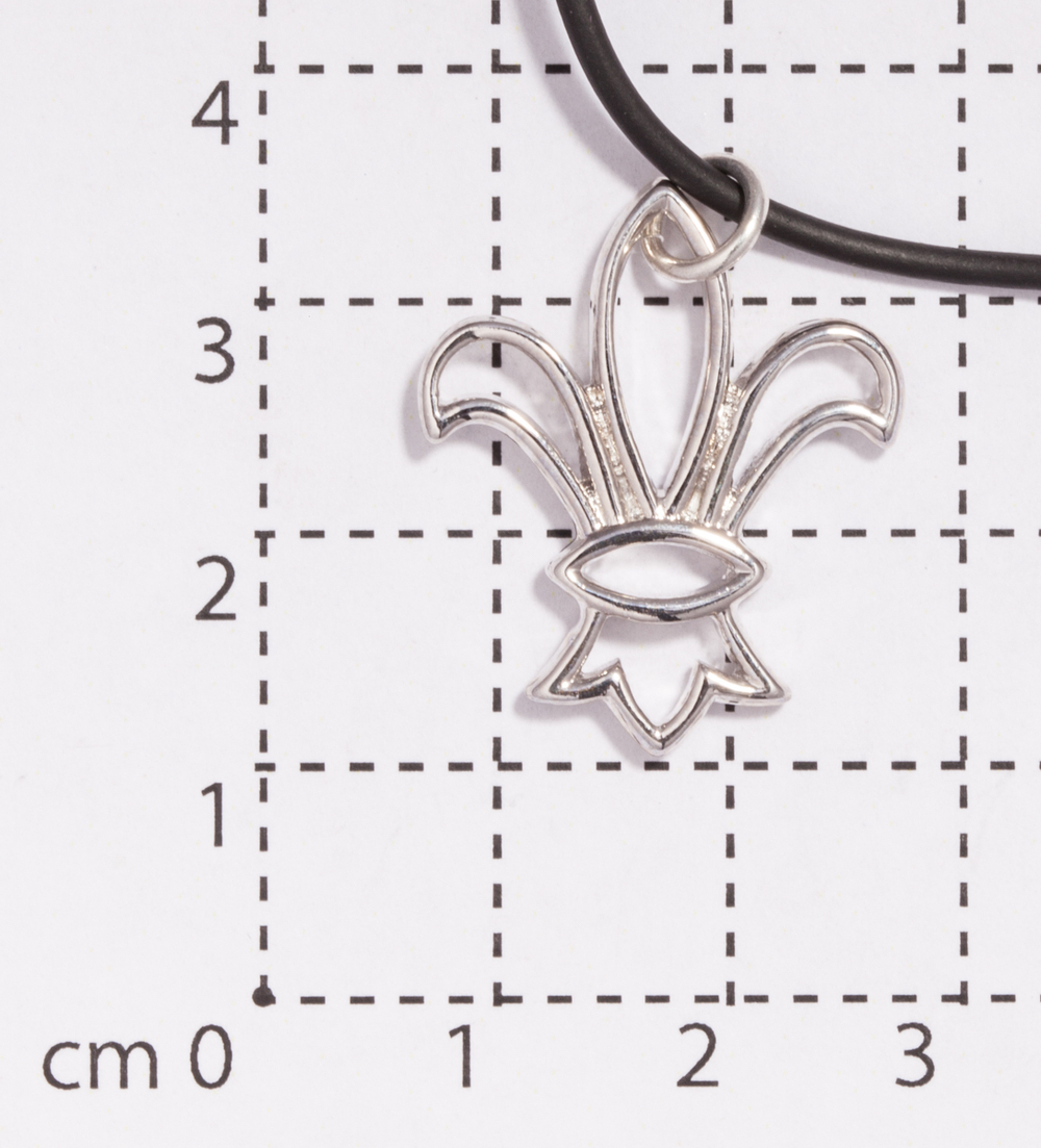 "Акумал" подвеска в родиевом покрытии из коллекции "Gammi" от Jenavi с замком карабин