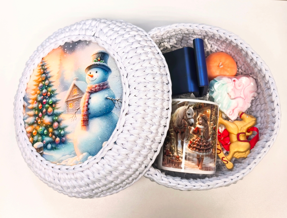 Новогодний набор "Снеговик"