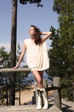 Сапоги BoomBoots White&Black (с утеплителем)