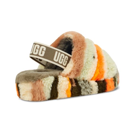 Ugg Fluff Yeah Slide Cali Collage 'Olive'
