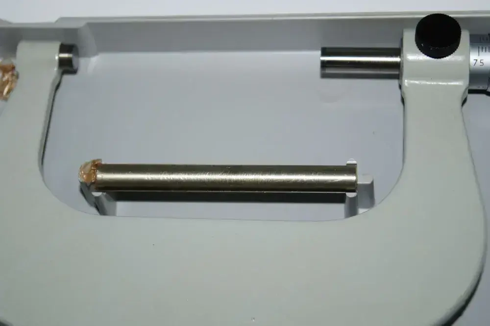 Микрометр МК- 100 (75-100мм.) Цена деления 0,01мм. Кл.2. с хранения СССР ГОСТ 6507-90