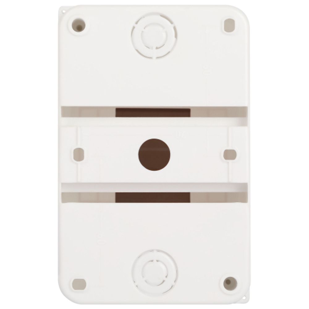 Корпус пластиковый навесной ЭРА SIMPLE КМПн 1/4 IP30 прозрачная крышка белый