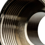 Переход с внутренней резьбы на наружную STOUT SFT 0008 - 1"1/2 x 1" (латунь никелированная)