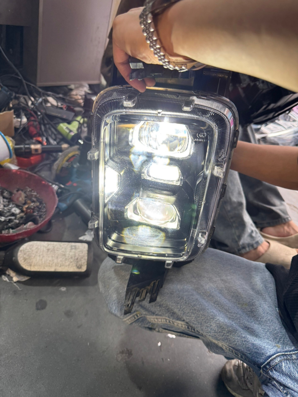 Фара LED левая Geely ICON / Geely Ruilan 9 (2020-2023) оригинал