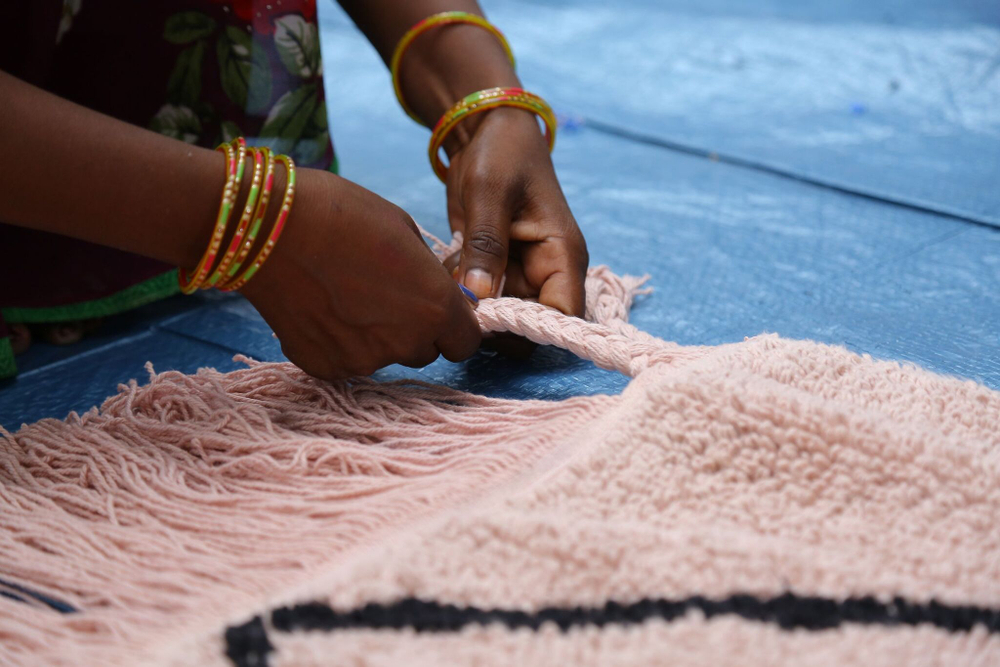 Ковер Lorena Canals Bereber Vintage Nude (140 x 200 см)