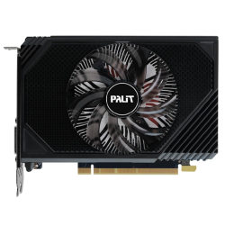 Видеокарта Видеокарта PALIT RTX3050 STORMX OC 6G (4710562244151), (NE63050S18JE-1070F), GDDR6, 96bit, DP, DVI, HDMI, 162*117*40 мм, Цветная коробка