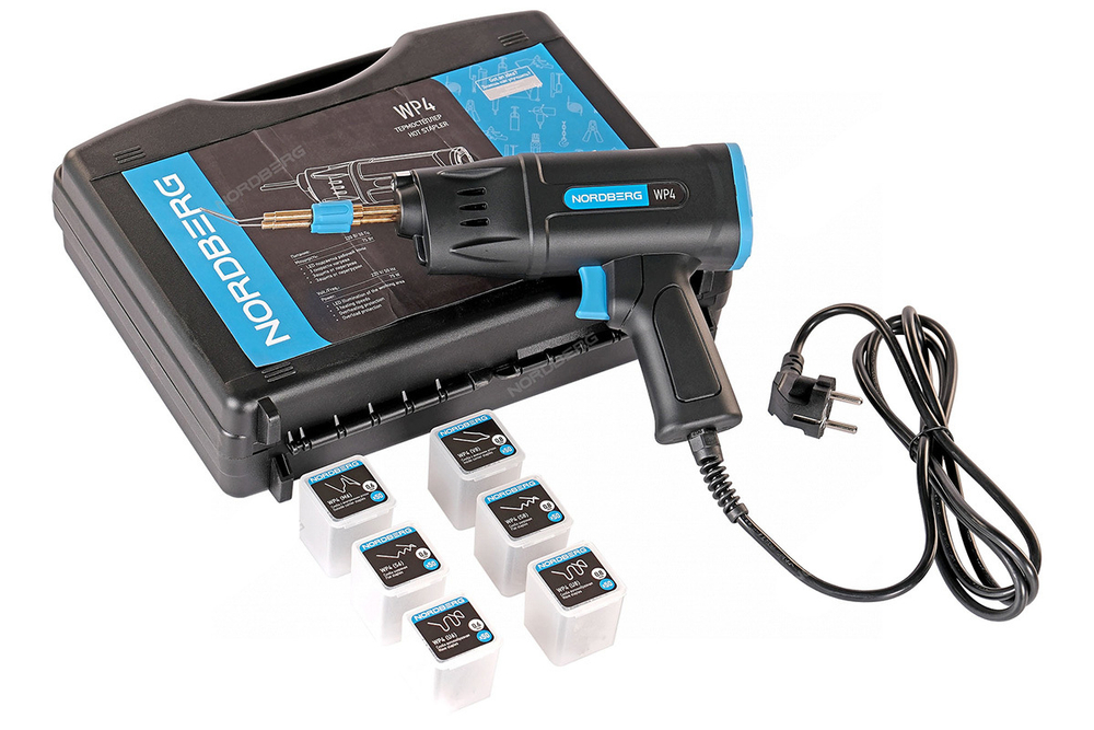 NORDBERG (WP4) Термостеплер для ремонта пластика, 220 В