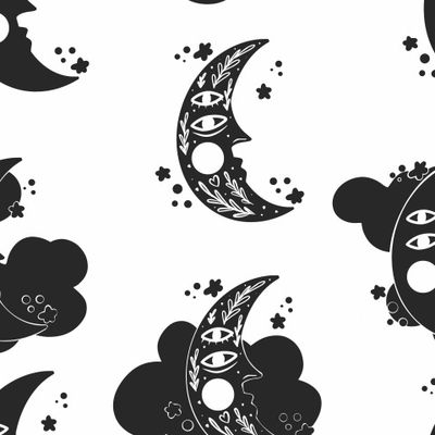 Луна бохо стиль, хиппи