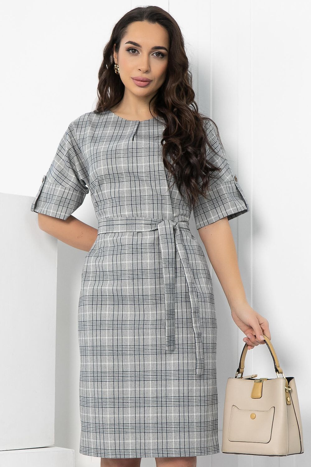 Платье Персея (светло-серое) П12783-12М LT Collection