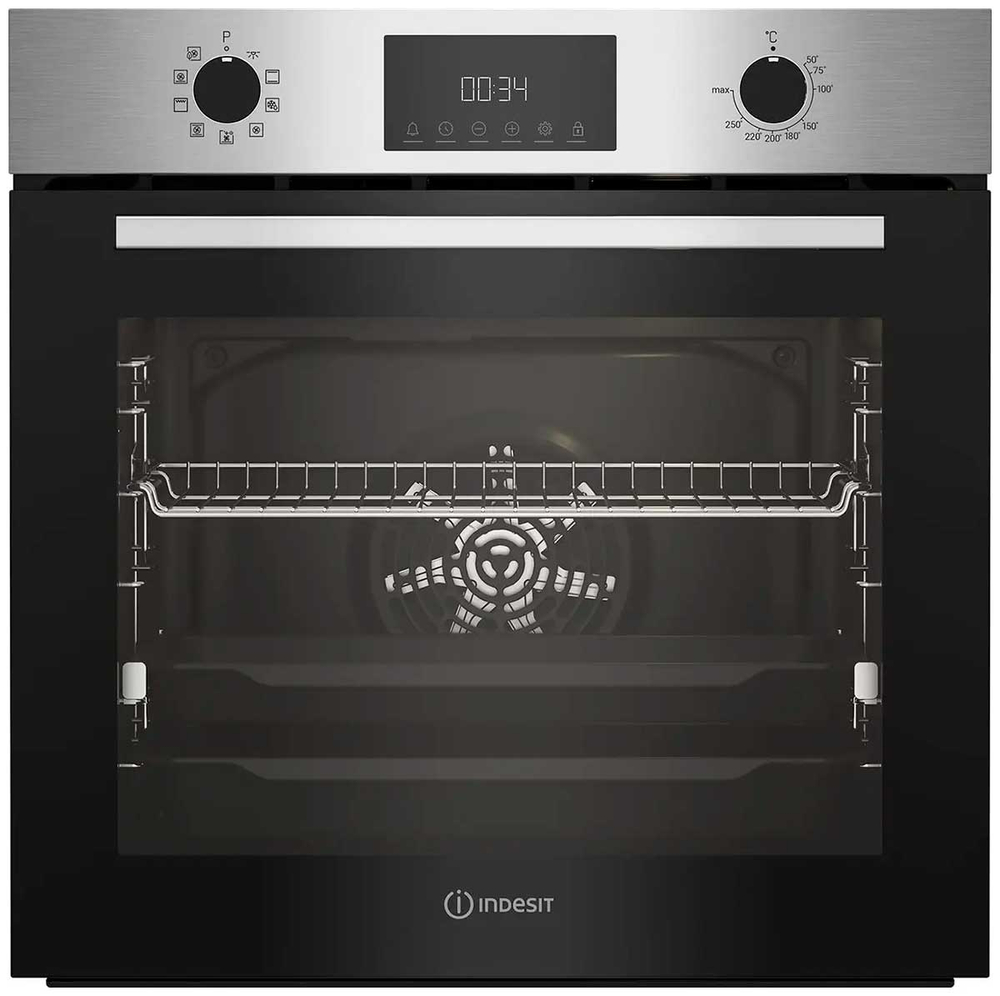 Электрический духовой шкаф Indesit IFE 3841 J IX