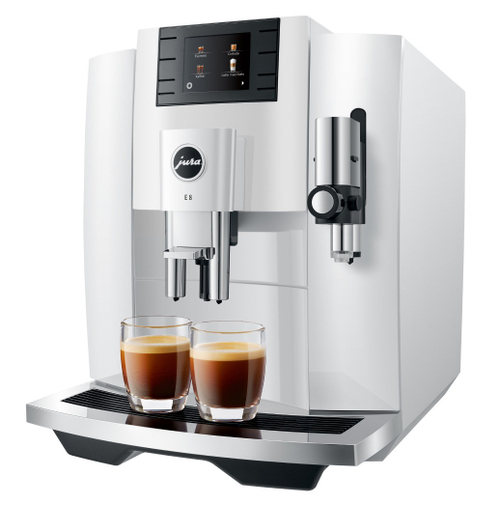 Кофемашина Jura E8 Piano White EB (15353)