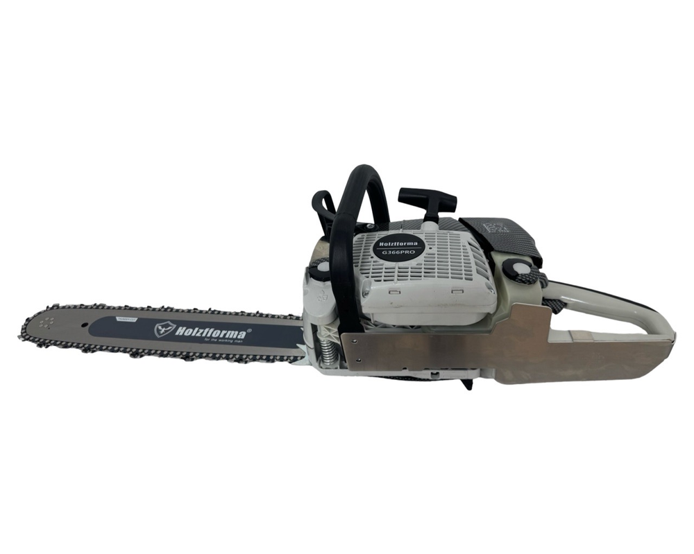 Бензопила G366PRO шина 50 см Holzfforma (59 см³., 4.6 л.с.(3.4 кВт), 20″(50 см), 3/8″, 1.6 мм., 72 звеньев)