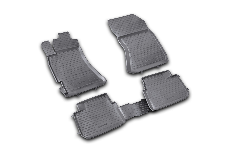 Коврики в салон SUBARU Forester, 2008-2013, 4 шт. (полиуретан) Element.NLC.46.08.210KH