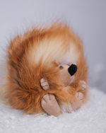 Ёжик Тофу (большой) мех лисы