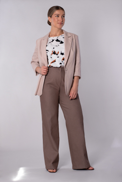 Брюки женские 3667зпб, какао #429Кк023667зпб