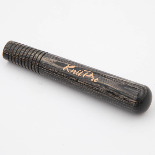 Серая деревянная ручка для съемных крючков KnitPro "Oasis"