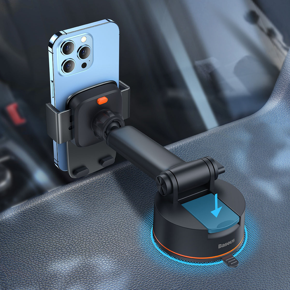 Автомобильный держатель Baseus Easy Control Clamp Car Mount Holder Pro (На присоске)