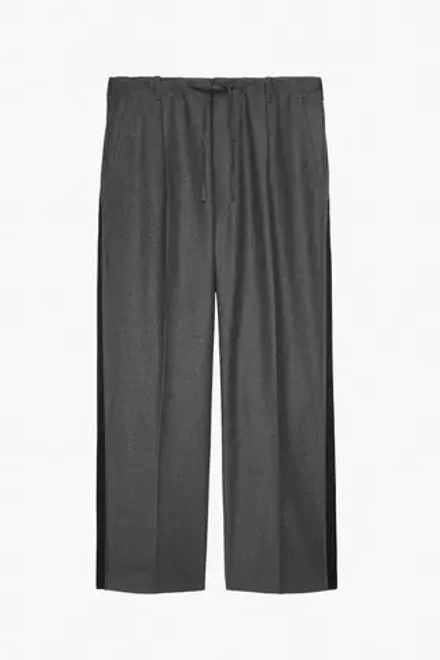 ZARA X STEFANO PILATI БРЮКИ, СЕРЫЙ