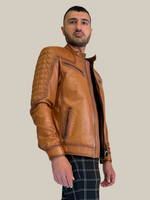 Мужская кожаная куртка