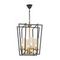 Подвесная люстра Lumina Deco Afres LDP 1246-4 BK+MD