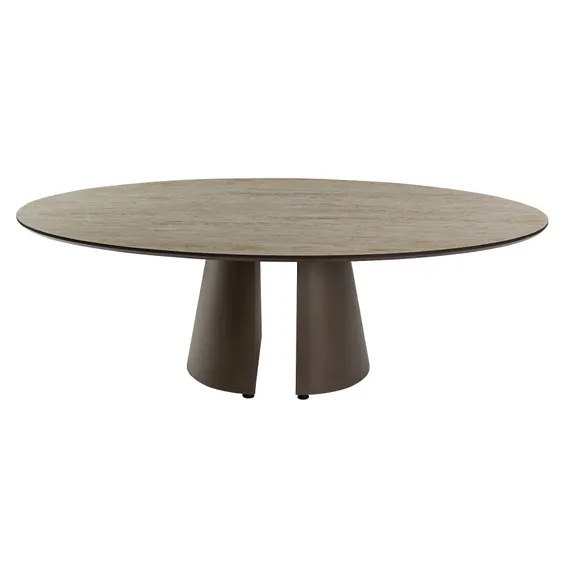 Samara Приставной столик цвет каменный/коричневый