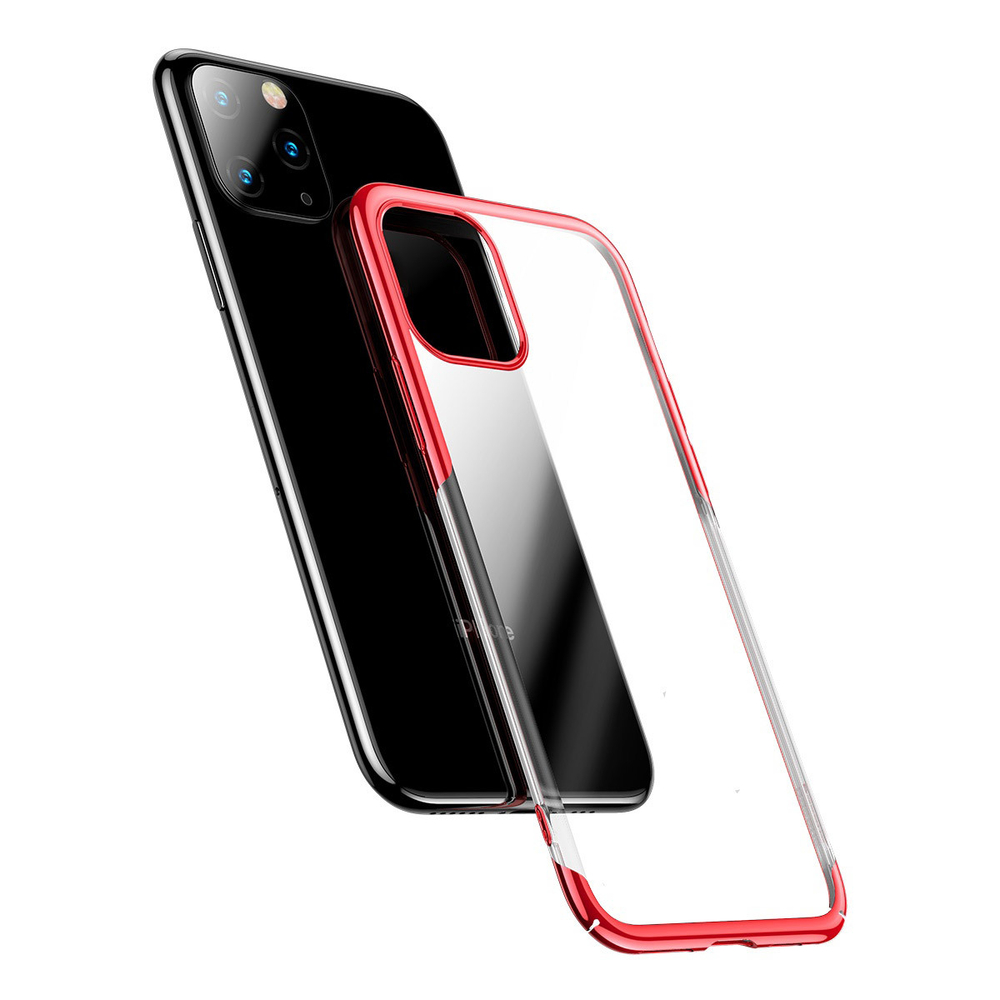 Чехол для Apple iPhone 11 Pro Max Baseus Glitter Protective Case - Red