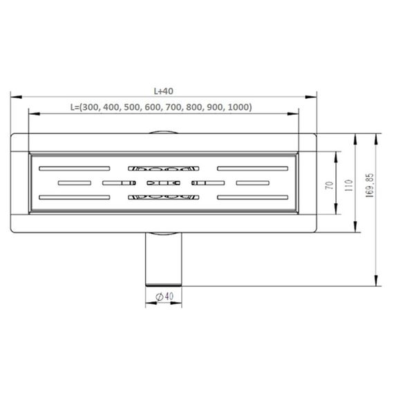Трап VIEIR душевой с сухим затвором 300 мм DL30 (4) купить в Москве и Московской области по низкой цене с доставкой по России — (1) Трап VIEIR душевой с сухим затвором 300 мм DL30 (4) — (1)