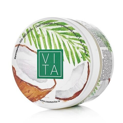 Солевой скраб для тела, Кокосовый бриз, 250мл, Формула преображения