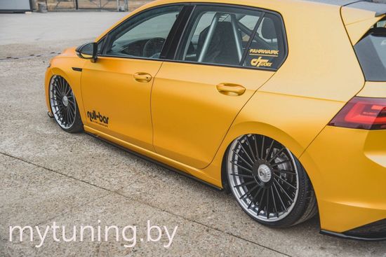 Сплиттеры накладок на пороги для VOLKSWAGEN Golf VIII (19-...)