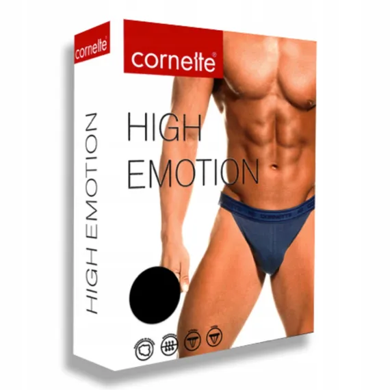 Трусы мужские стринги Cornette High Emotion 502, navy blue