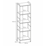 СТЕЛЛАЖ ВАЛЕНСИЯ 15W ЧЕРНЫЙ