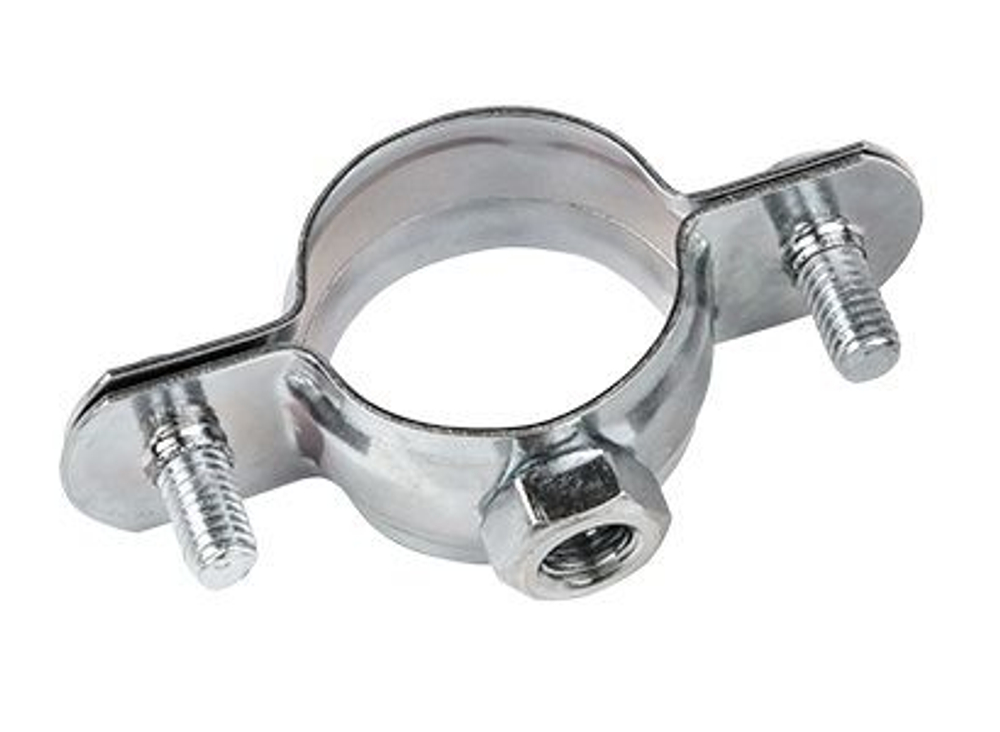 Хомут стальной 1/2" (26-30 мм), без уплотнителя EKF (10.00 шт.)