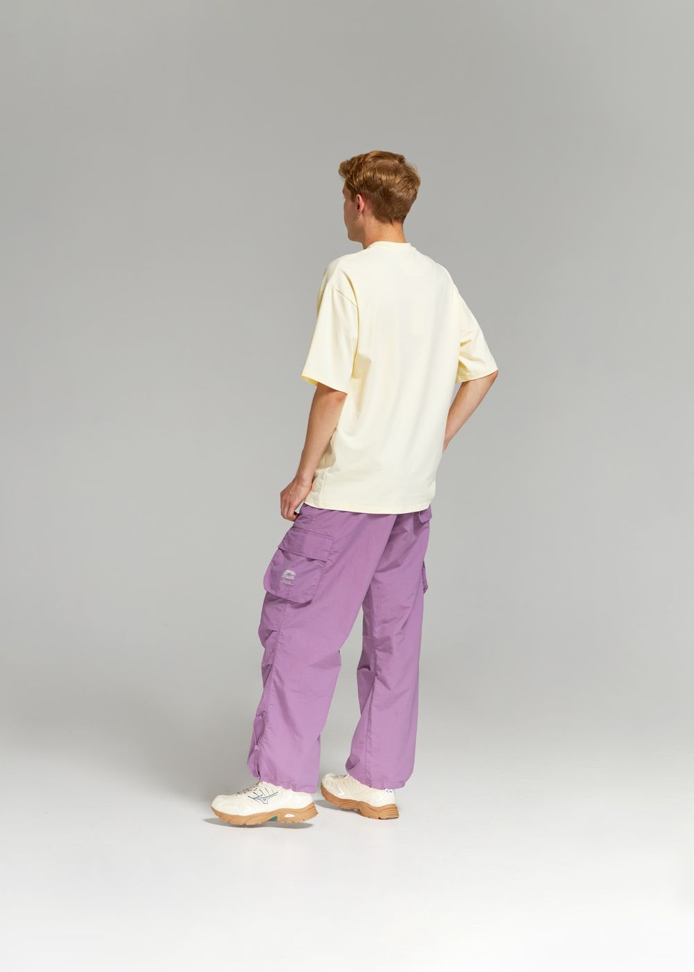 Брюки Called a Garment Multi pocket сиреневые