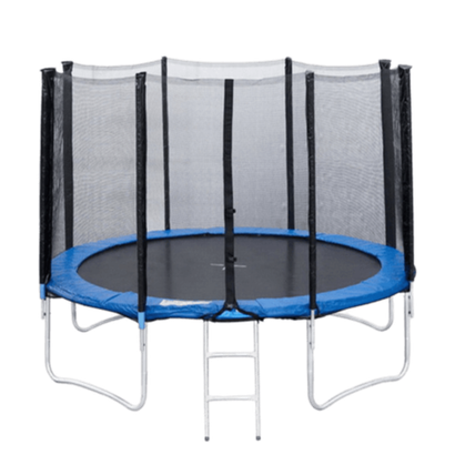 Батут для дачи с сеткой, диаметр 12 фт