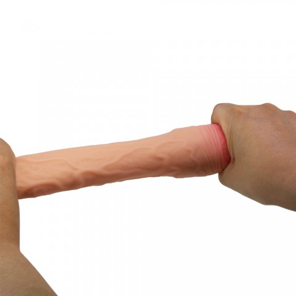 Реалистичная насадка на пенис Stevenson (20.5 см) телесная