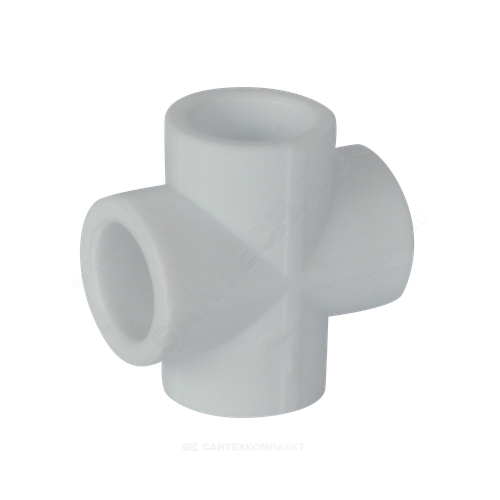 Крестовина PP-R белая Дн 32 внутренняя пайка VALFEX 10118032