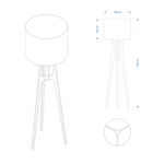 Торшер "Elegante"